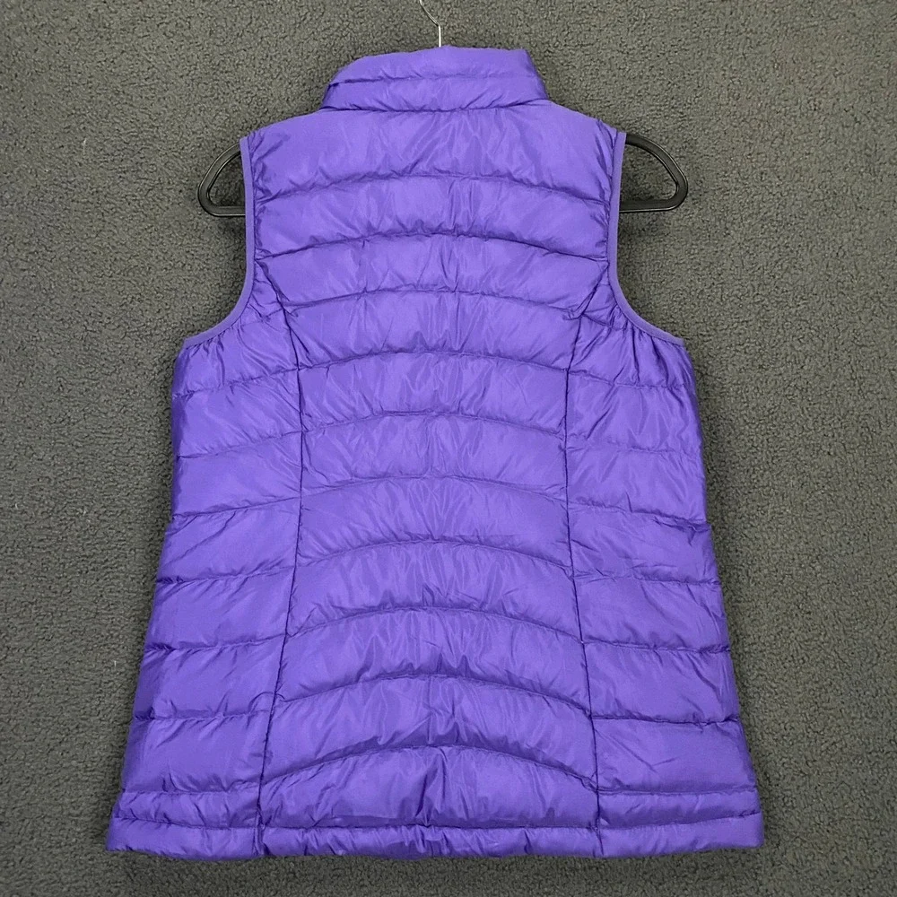Patagonia Down Sweater Vest Girls Kids 2XL 16-18 Purple Puffer Insulated Winter